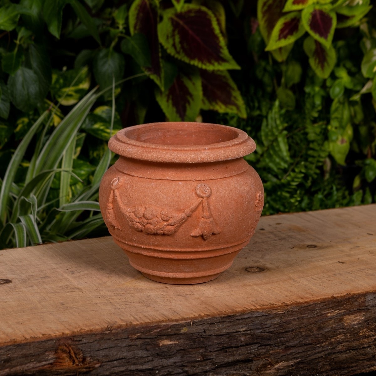 Finale con sfera Terracotta Impruneta