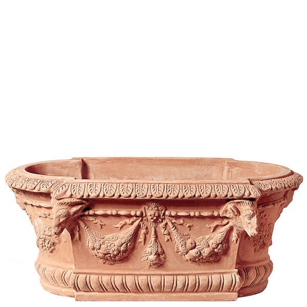 Cassetta abside con arieti