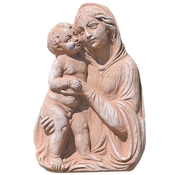 Vergine col Figlio - Luca Della Robbia, Collezione Giubileo Religione Cattolica