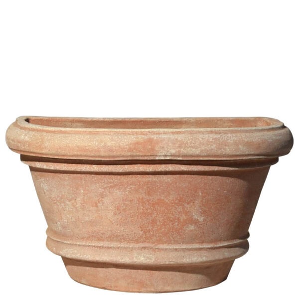Vaso Basso a Parete Terracotta Impruneta