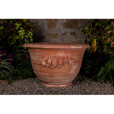 Becken romana con festoni