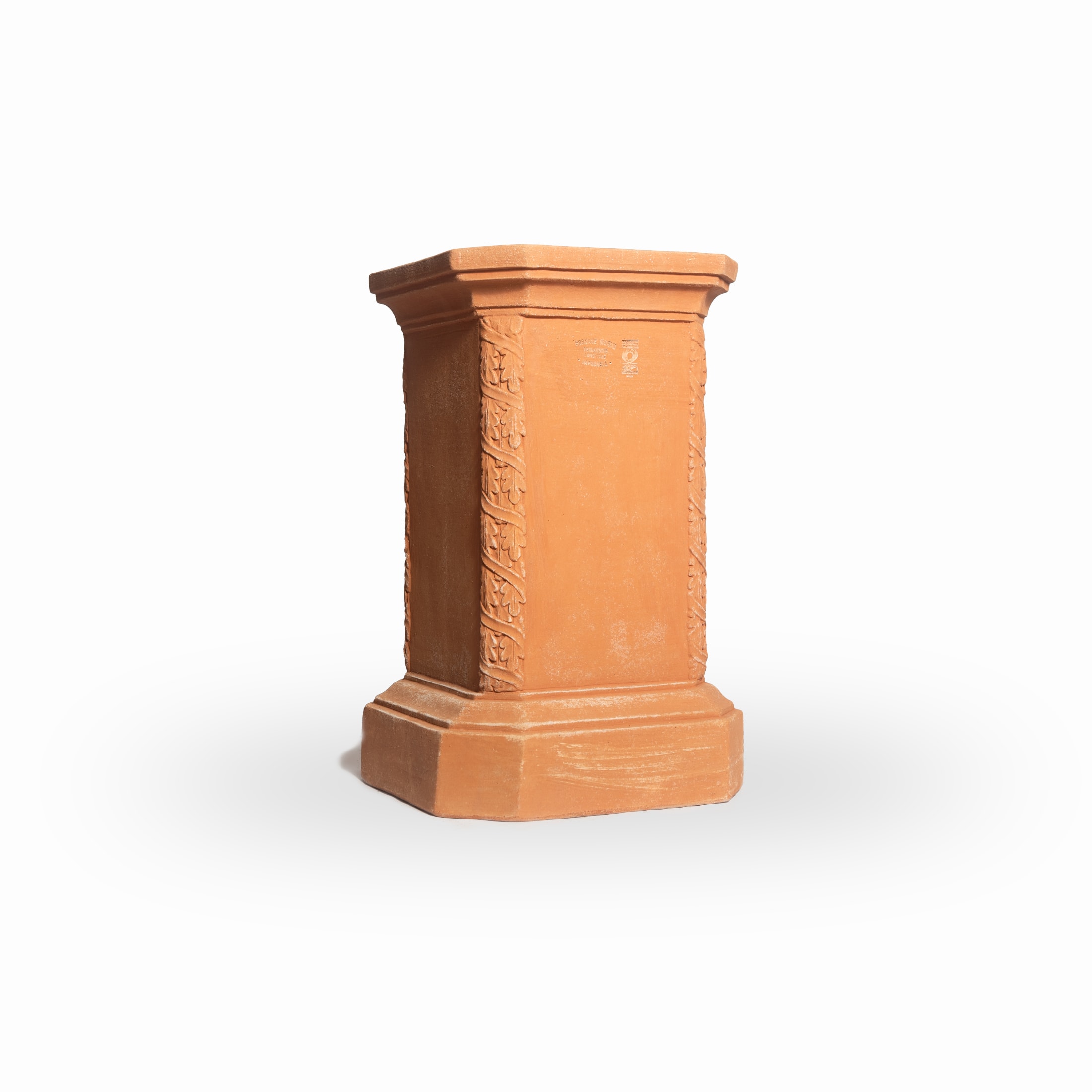 Säule FOGLIE ACANTO OTTAGONALE