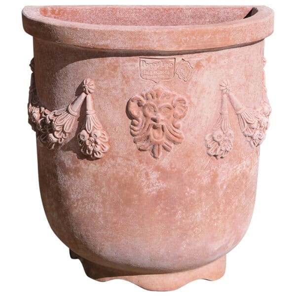Fioriera a parete festonata Terracotta Impruneta