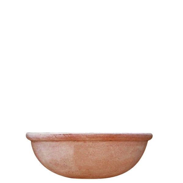 Tasca con orlo Terracotta Impruneta
