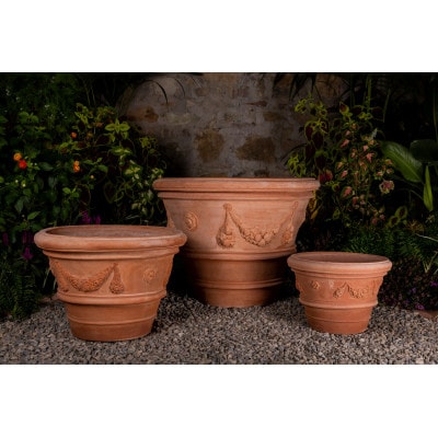 Vase festonato - cm Ø 25