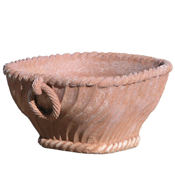 Paniera quadrata con anelli