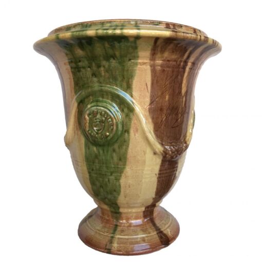 Klassische Anduze-Vase, flammé