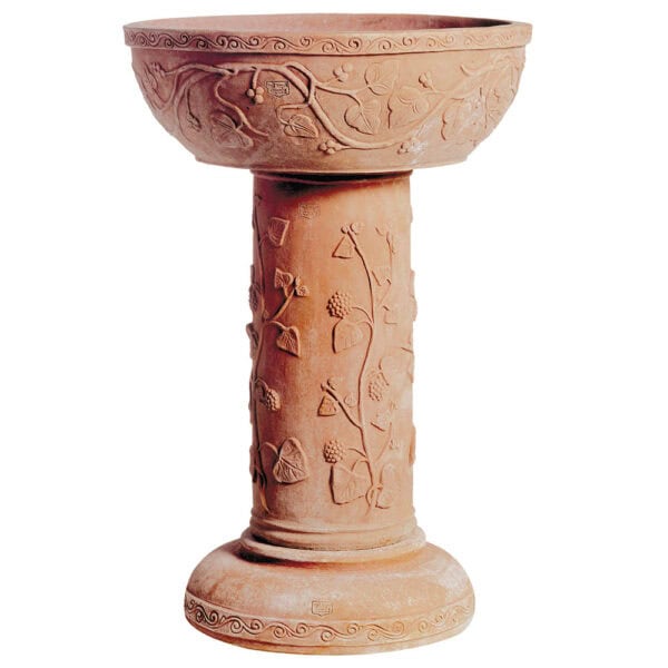 Fioriera edera con colonna