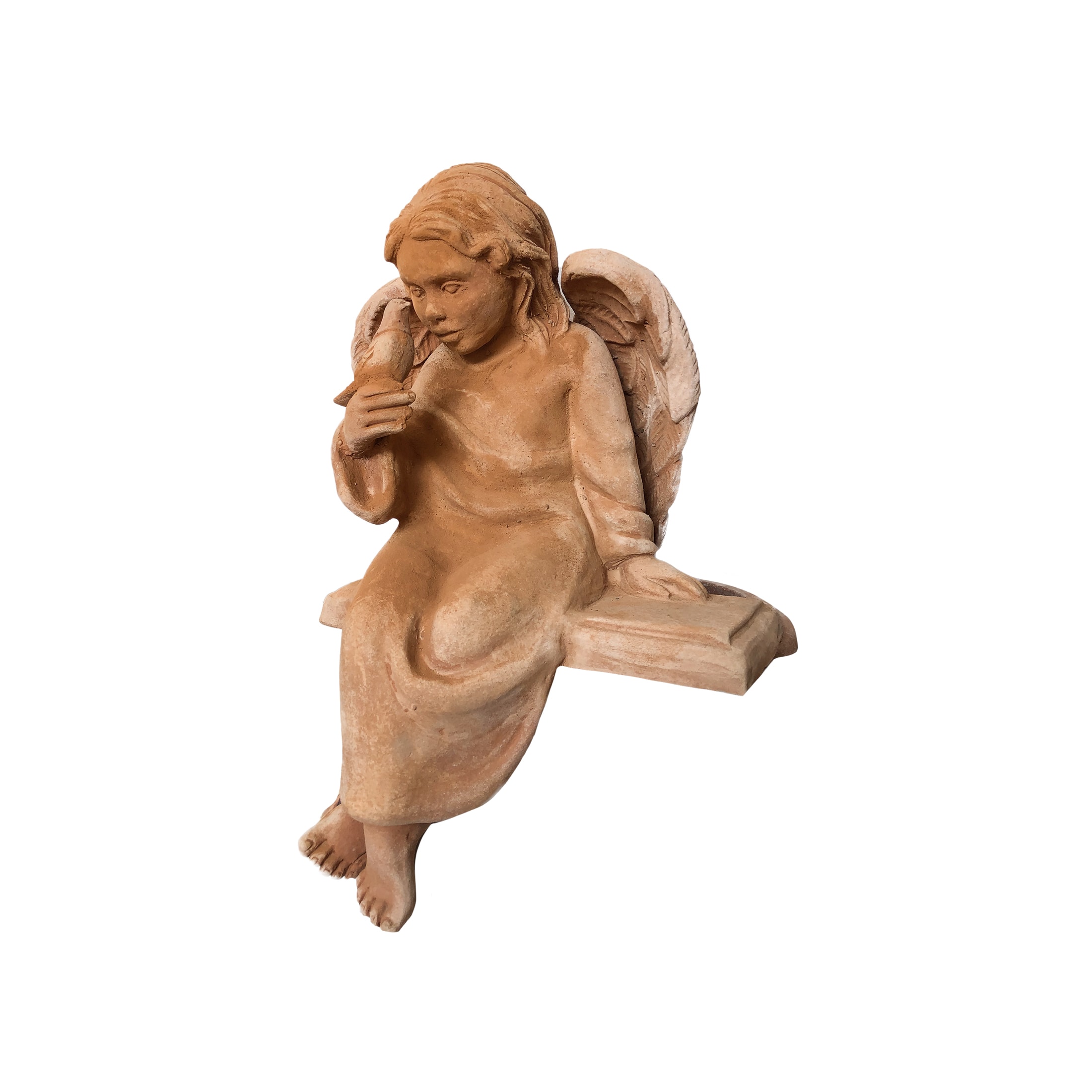 Mädchen SEDUTA C UCCELLINO