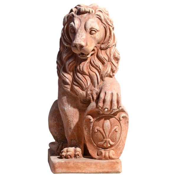 Leoncino con giglio DX