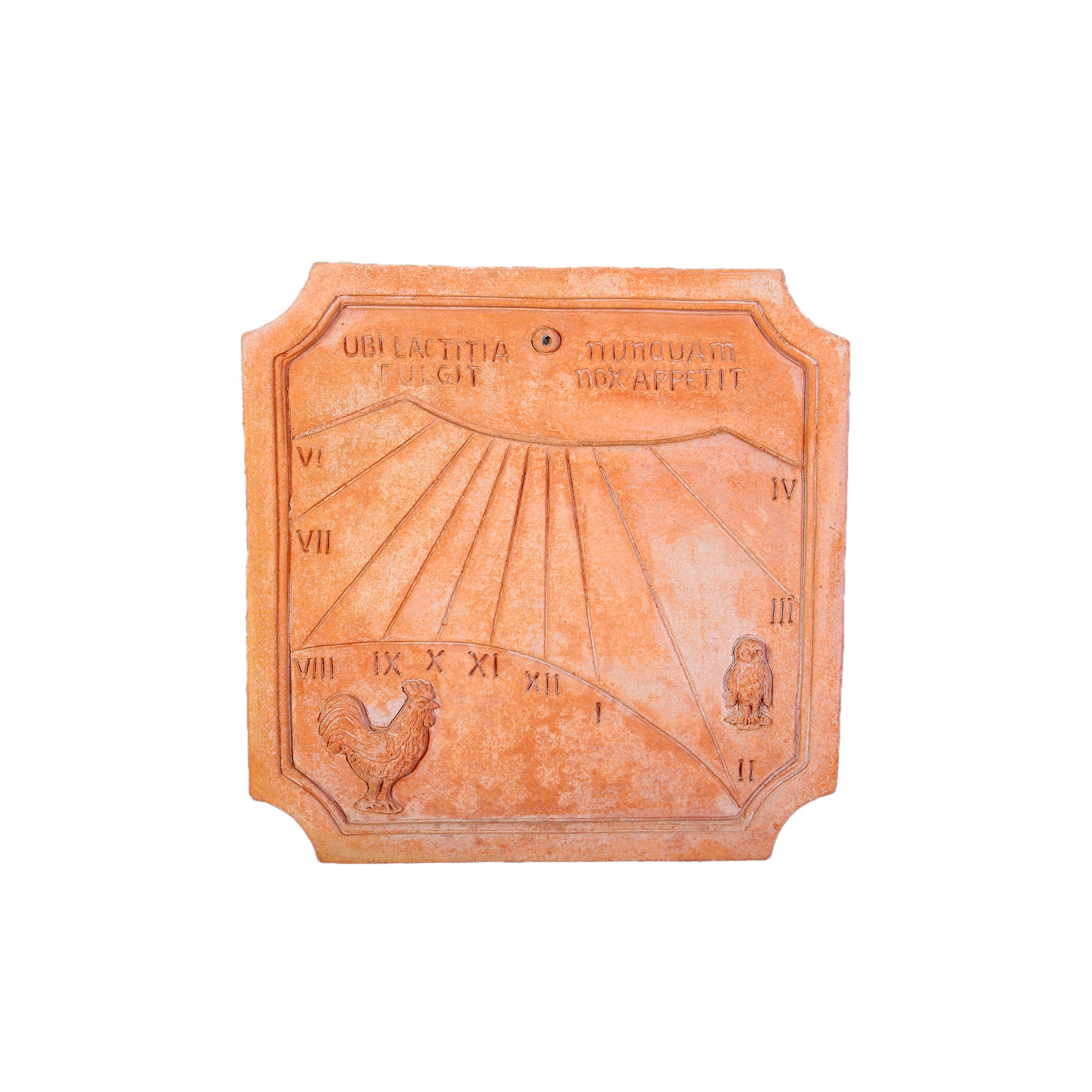 Sonnenuhr "UBI LAETITIA"