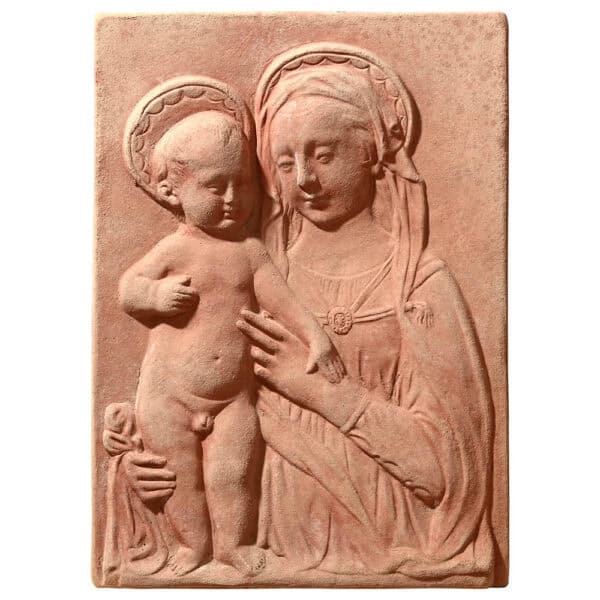 Vergine col bambino - Desiderio Da Settignano, immagine sacra Collezione Giubileo